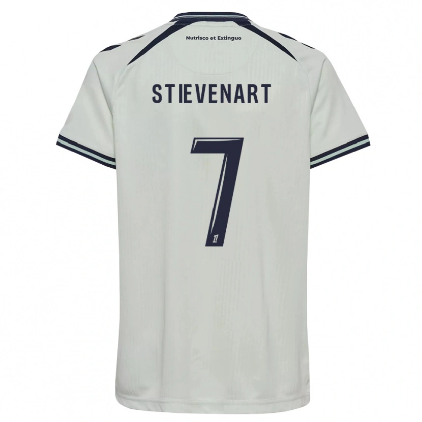 Danxen Kinder Zoé Stievenart #7 Mitternachtsblau Weiß Auswärtstrikot Trikot 2026/27 T-Shirt Schweiz