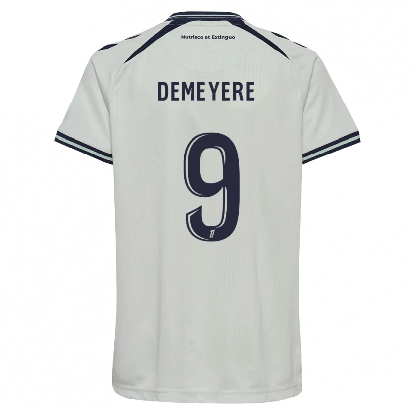 Danxen Kinder Silke Demeyere #9 Mitternachtsblau Weiß Auswärtstrikot Trikot 2026/27 T-Shirt Schweiz