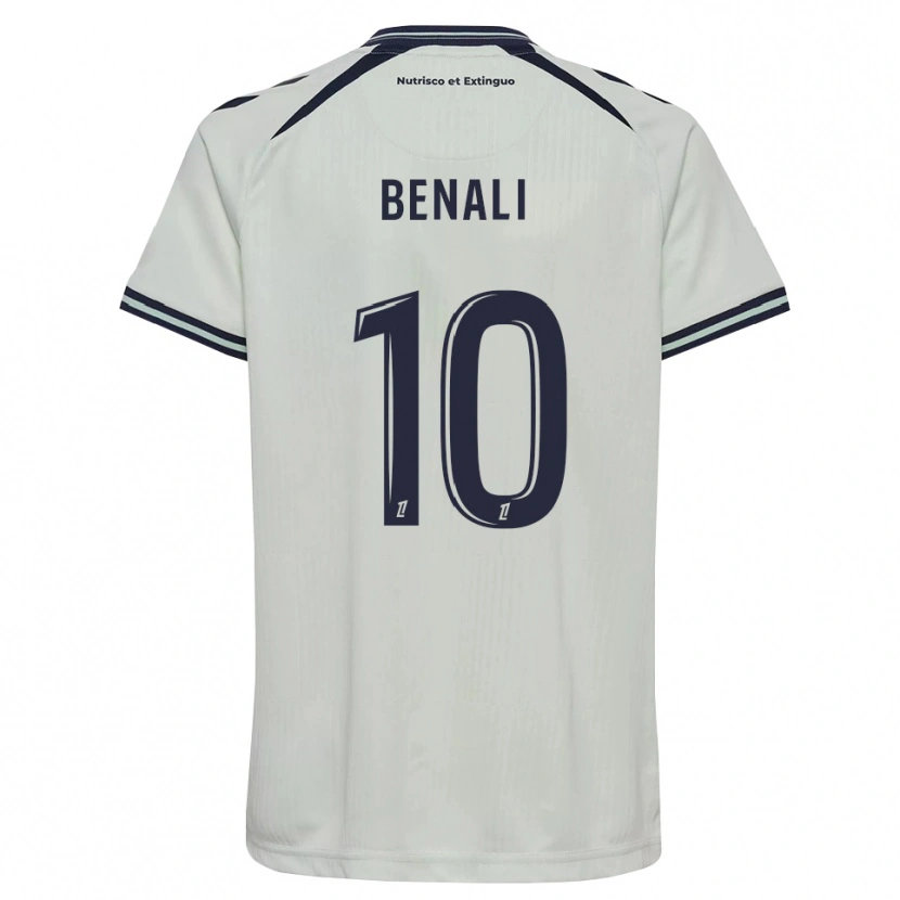Danxen Kinder Adam Benali #10 Mitternachtsblau Weiß Auswärtstrikot Trikot 2026/27 T-Shirt Schweiz