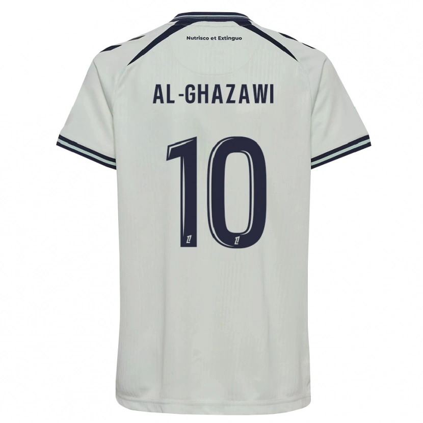 Danxen Kinder Zayn Al-Ghazawi #10 Mitternachtsblau Weiß Auswärtstrikot Trikot 2026/27 T-Shirt Schweiz