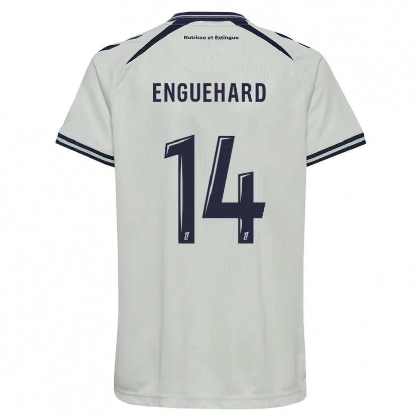 Danxen Kinder Romane Enguehard #14 Mitternachtsblau Weiß Auswärtstrikot Trikot 2026/27 T-Shirt Schweiz