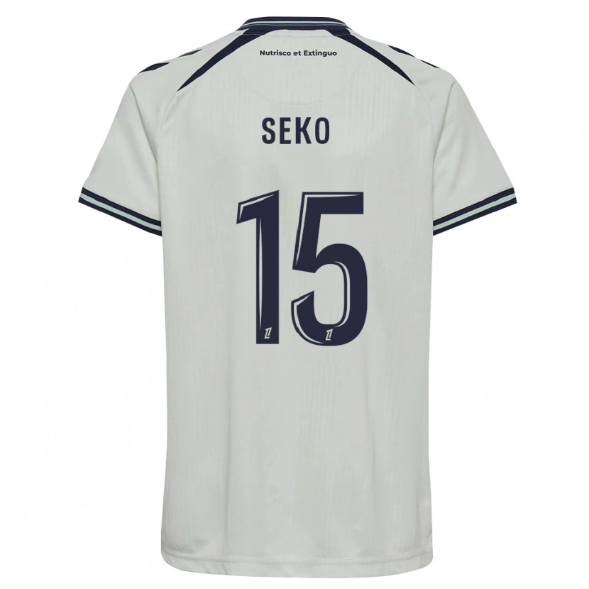 Danxen Kinder Ayumu Seko #15 Mitternachtsblau Weiß Auswärtstrikot Trikot 2026/27 T-Shirt Schweiz