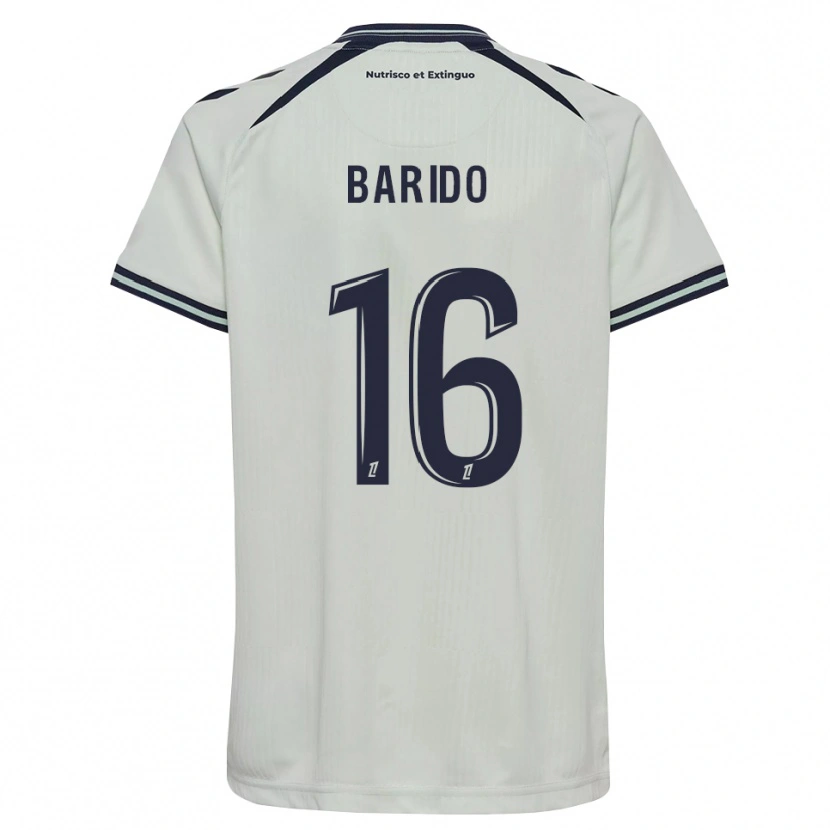 Danxen Kinder Jules Barido #16 Mitternachtsblau Weiß Auswärtstrikot Trikot 2026/27 T-Shirt Schweiz