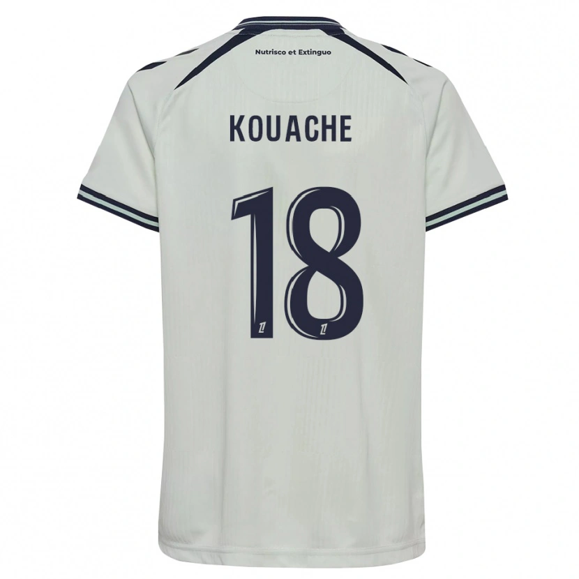 Danxen Kinder Éva Kouache #18 Mitternachtsblau Weiß Auswärtstrikot Trikot 2026/27 T-Shirt Schweiz
