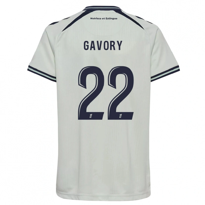 Danxen Kinder Christy Gavory #22 Mitternachtsblau Weiß Auswärtstrikot Trikot 2026/27 T-Shirt Schweiz