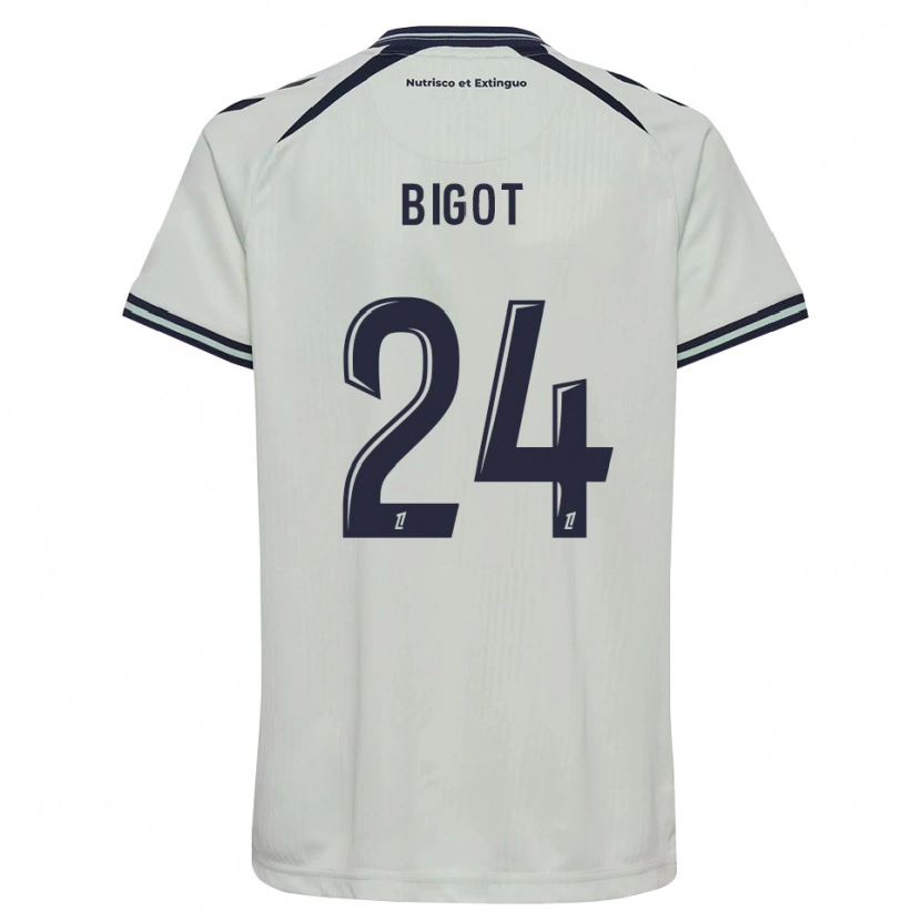 Danxen Kinder Maureen Bigot #24 Mitternachtsblau Weiß Auswärtstrikot Trikot 2026/27 T-Shirt Schweiz