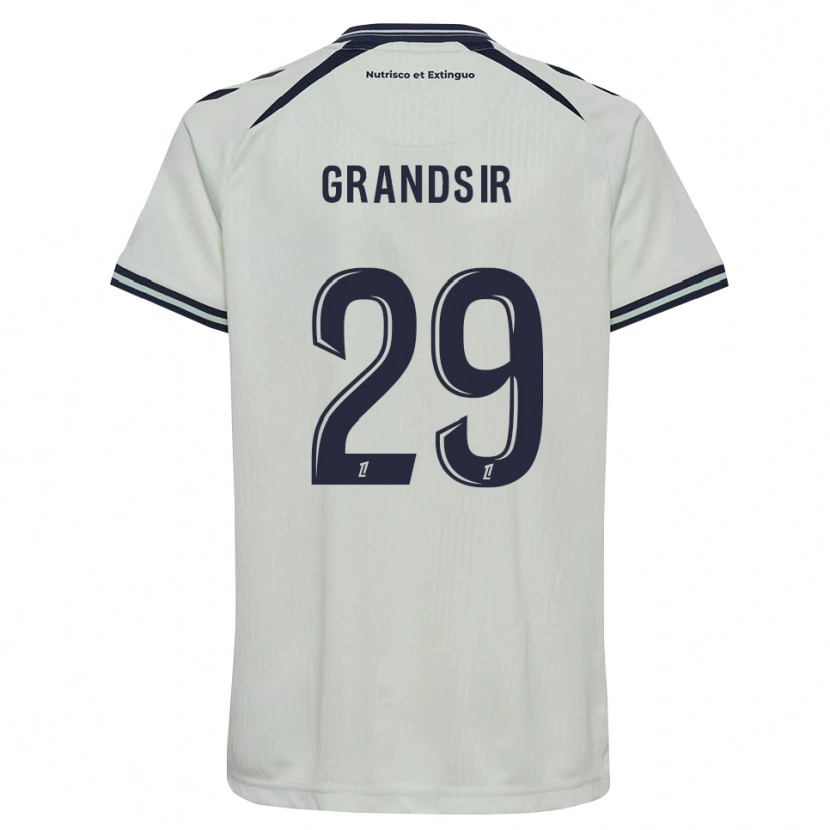 Danxen Kinder Samuel Grandsir #29 Mitternachtsblau Weiß Auswärtstrikot Trikot 2026/27 T-Shirt Schweiz