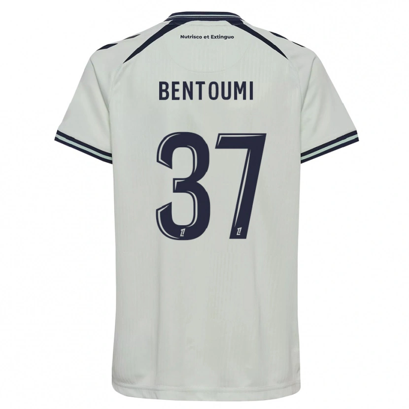 Danxen Kinder Mokrane Bentoumi #37 Mitternachtsblau Weiß Auswärtstrikot Trikot 2026/27 T-Shirt Schweiz