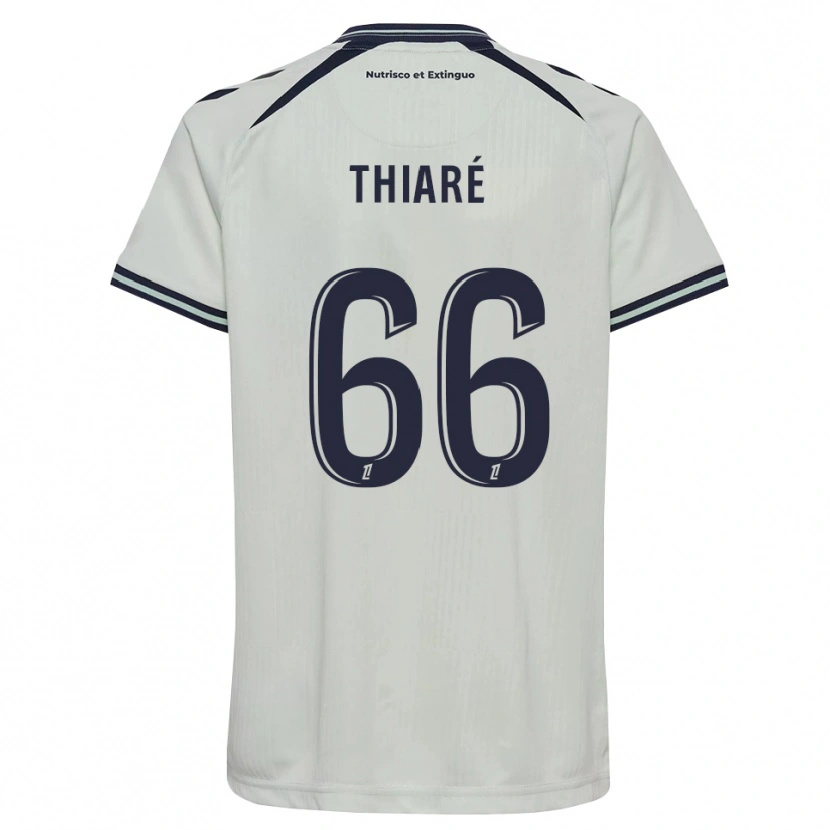 Danxen Kinder Aliou Thiaré #66 Mitternachtsblau Weiß Auswärtstrikot Trikot 2026/27 T-Shirt Schweiz