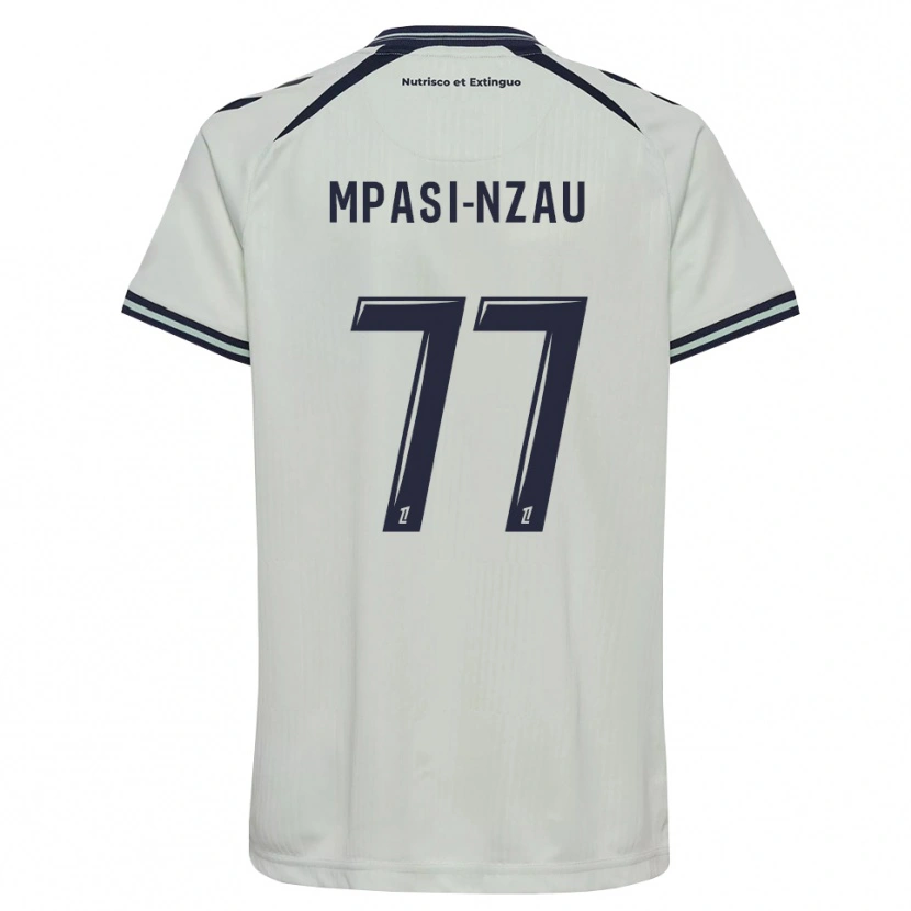 Danxen Kinder Lionel Mpasi-Nzau #77 Mitternachtsblau Weiß Auswärtstrikot Trikot 2026/27 T-Shirt Schweiz