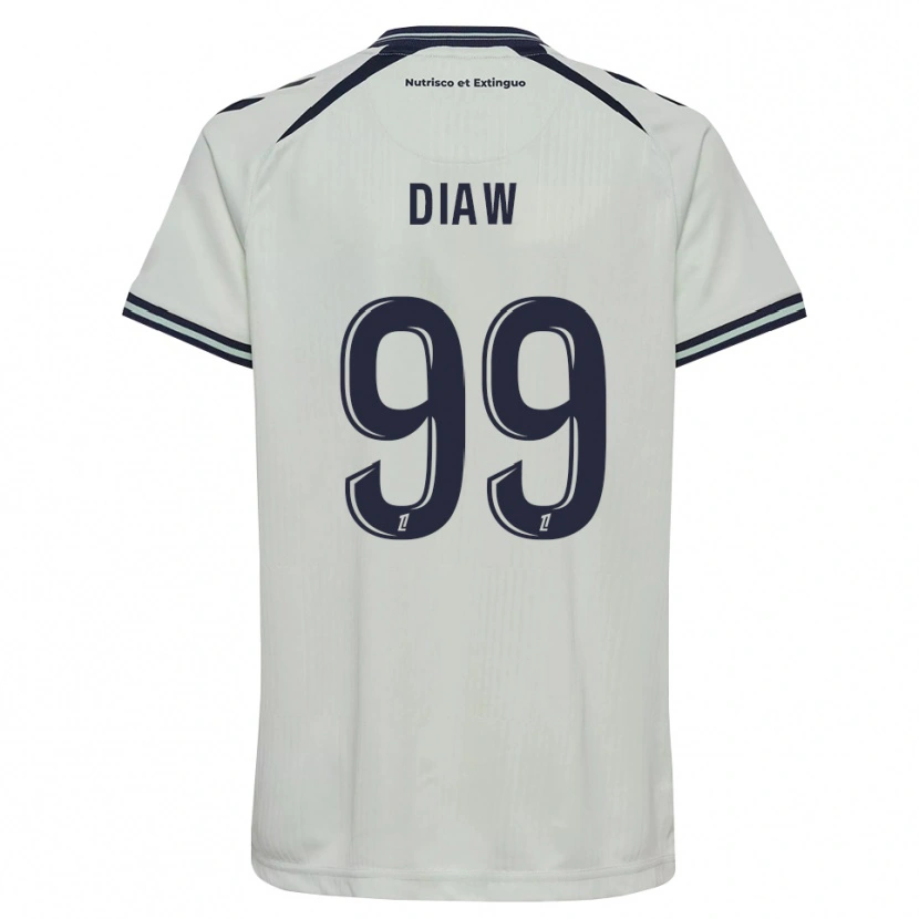 Danxen Kinder Mory Diaw #99 Mitternachtsblau Weiß Auswärtstrikot Trikot 2026/27 T-Shirt Schweiz