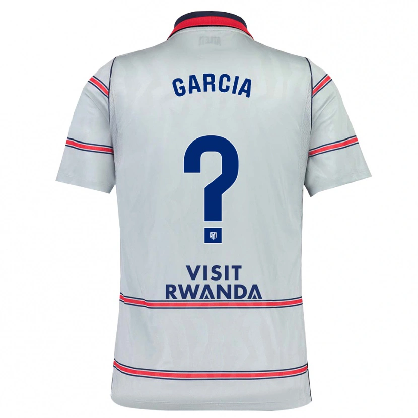 Danxen Kinder Luciano Garcia #0 Grau Rot Marineblau Ausweichtrikot Trikot 2026/27 T-Shirt Schweiz