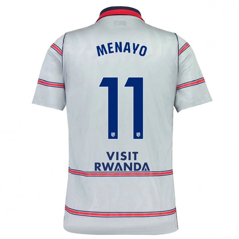 Danxen Kinder Carmen Menayo #11 Grau Rot Marineblau Ausweichtrikot Trikot 2026/27 T-Shirt Schweiz