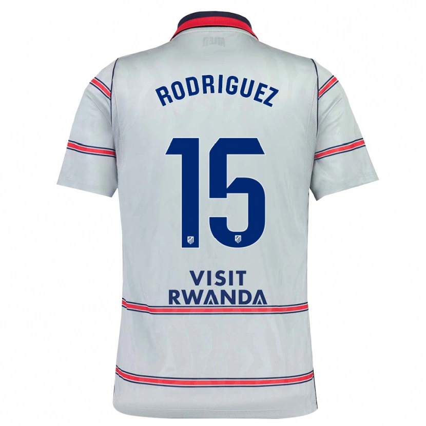 Danxen Kinder Cinta Rodríguez #15 Grau Rot Marineblau Ausweichtrikot Trikot 2026/27 T-Shirt Schweiz