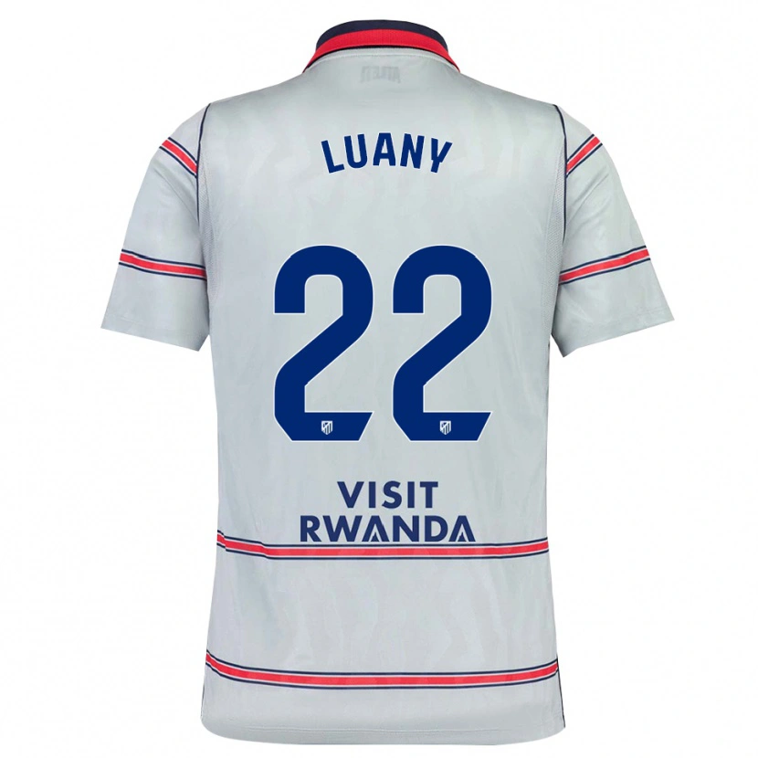 Danxen Kinder Luany Vitória Da Silva Rosa #22 Grau Rot Marineblau Ausweichtrikot Trikot 2026/27 T-Shirt Schweiz