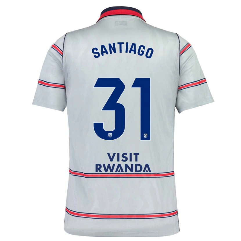 Danxen Kinder Abraham Santiago #31 Grau Rot Marineblau Ausweichtrikot Trikot 2026/27 T-Shirt Schweiz