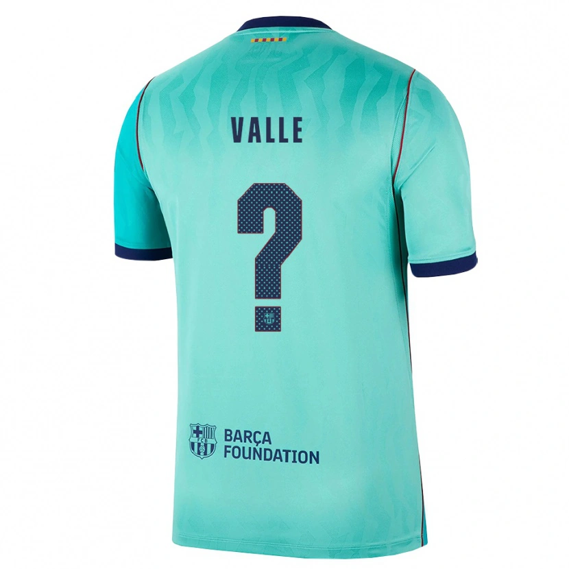 Danxen Kinder Alex Valle #0 Aqua Dunkeltürkis Königsblau Ausweichtrikot Trikot 2026/27 T-Shirt Schweiz