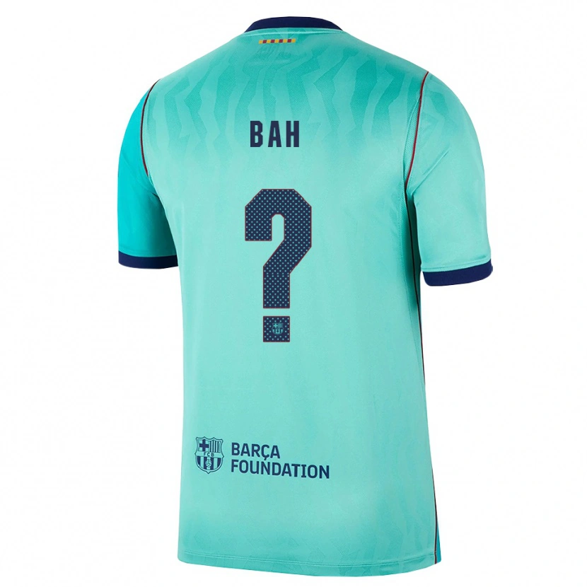 Danxen Kinder Saidou Bah #0 Aqua Dunkeltürkis Königsblau Ausweichtrikot Trikot 2026/27 T-Shirt Schweiz