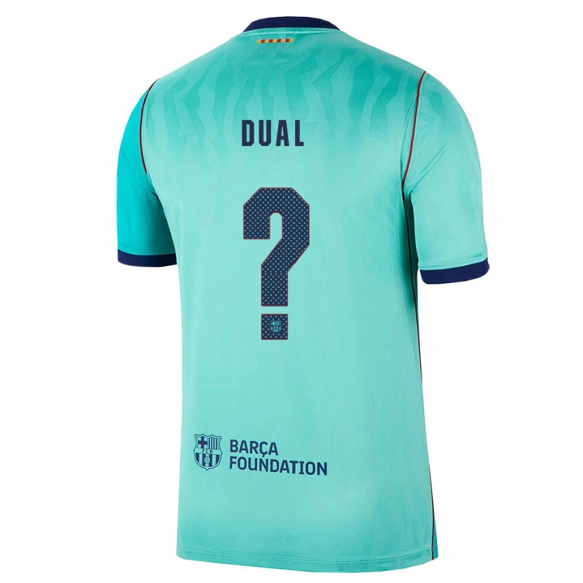 Danxen Kinder Wesley Dual #0 Aqua Dunkeltürkis Königsblau Ausweichtrikot Trikot 2026/27 T-Shirt Schweiz