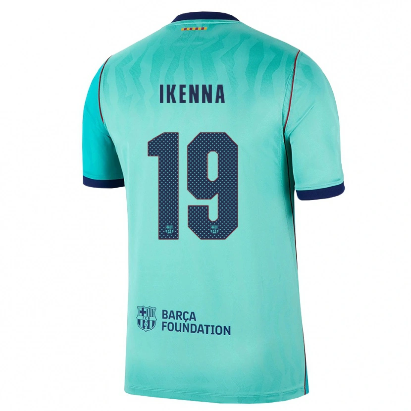 Danxen Kinder Divine Ikenna #19 Aqua Dunkeltürkis Königsblau Ausweichtrikot Trikot 2026/27 T-Shirt Schweiz