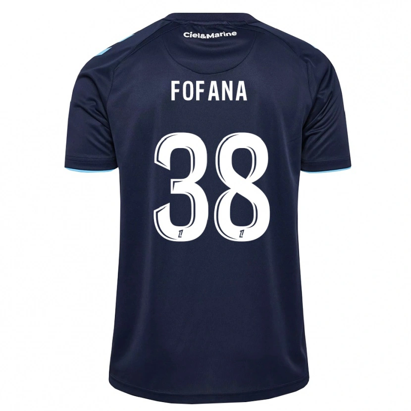 Danxen Kinder Rayan Fofana #38 Kornblumenblau Mitternachtsblau Heimtrikot Trikot 2026/27 T-Shirt Schweiz