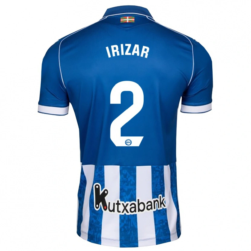Danxen Herren Manex Irizar #2 Blau Weiß Schwarz Heimtrikot Trikot 2026/27 T-Shirt Schweiz