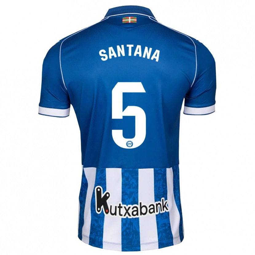 Danxen Herren Vanesa Santana #5 Blau Weiß Schwarz Heimtrikot Trikot 2026/27 T-Shirt Schweiz