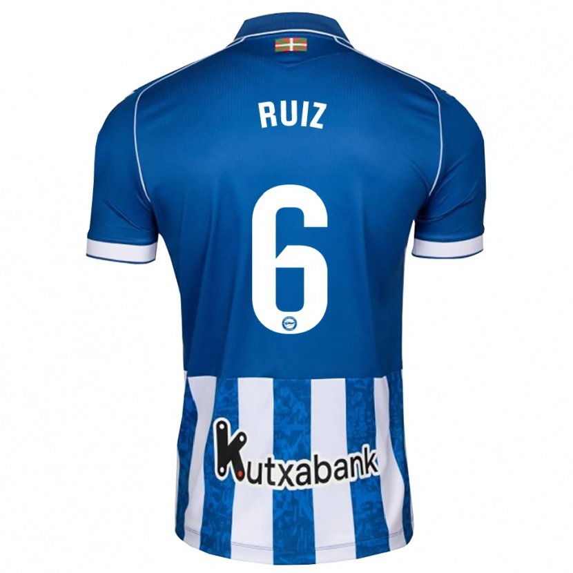 Danxen Herren Markel Ruiz #6 Blau Weiß Schwarz Heimtrikot Trikot 2026/27 T-Shirt Schweiz