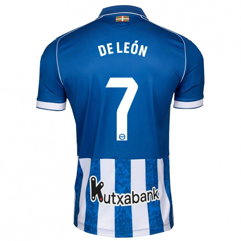Danxen Herren José De León #7 Blau Weiß Schwarz Heimtrikot Trikot 2026/27 T-Shirt Schweiz