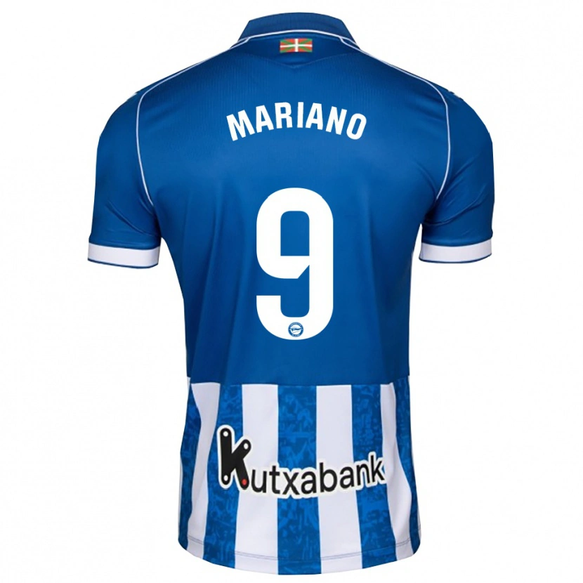 Danxen Herren Mariano Díaz #9 Blau Weiß Schwarz Heimtrikot Trikot 2026/27 T-Shirt Schweiz