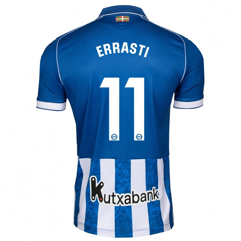 Danxen Herren Elene Errasti #11 Blau Weiß Schwarz Heimtrikot Trikot 2026/27 T-Shirt Schweiz