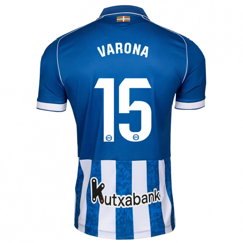 Danxen Herren Ander Varona #15 Blau Weiß Schwarz Heimtrikot Trikot 2026/27 T-Shirt Schweiz