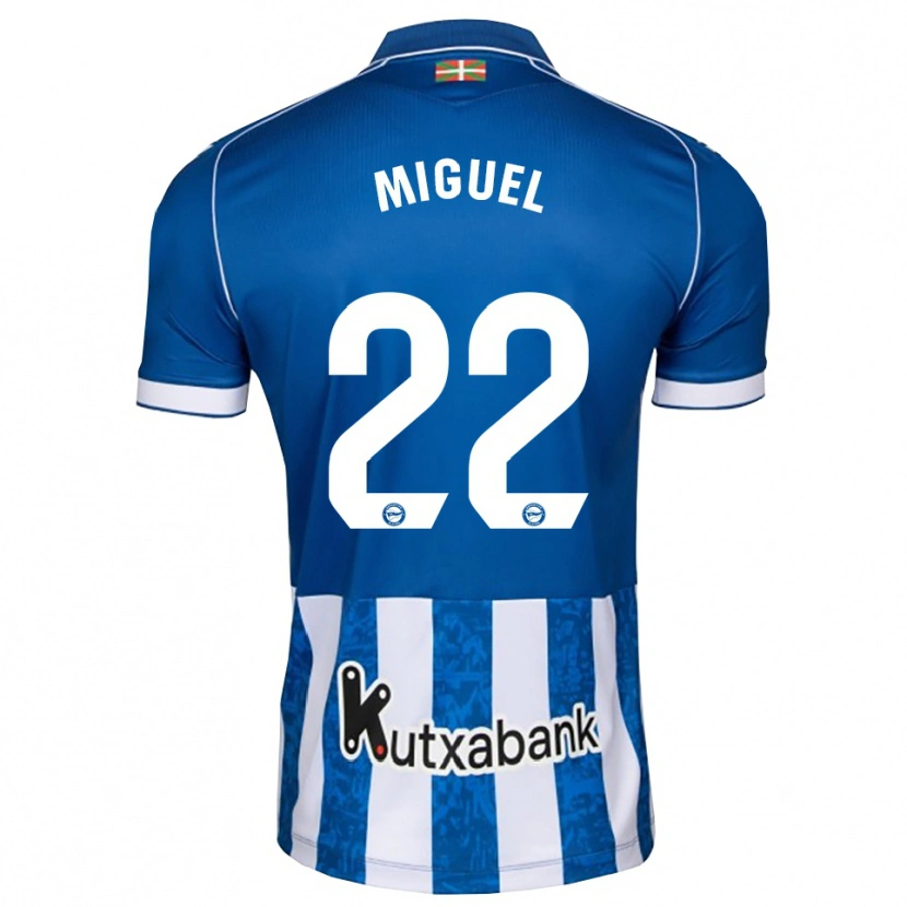 Danxen Herren Miguel Rodríguez #22 Blau Weiß Schwarz Heimtrikot Trikot 2026/27 T-Shirt Schweiz