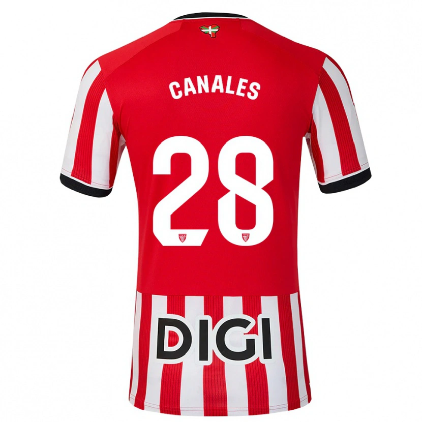 Danxen Herren Peio Canales #28 Rot Schwarz Weiß Heimtrikot Trikot 2026/27 T-Shirt Schweiz