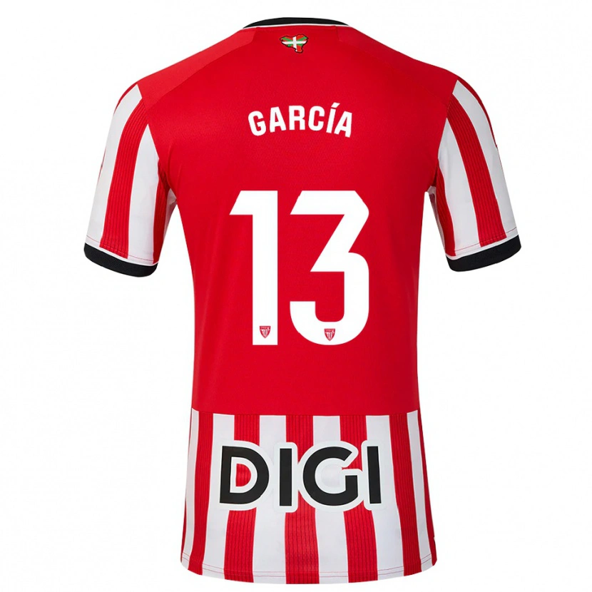 Danxen Herren Simón García #13 Rot Schwarz Weiß Heimtrikot Trikot 2026/27 T-Shirt Schweiz