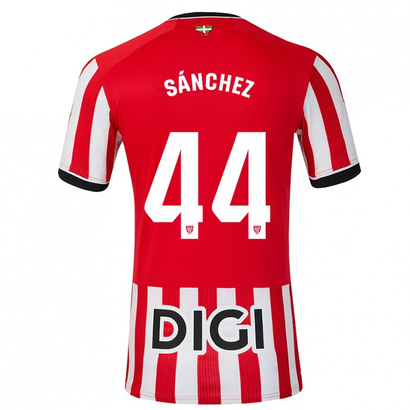 Danxen Herren Selton Sánchez #44 Rot Schwarz Weiß Heimtrikot Trikot 2026/27 T-Shirt Schweiz