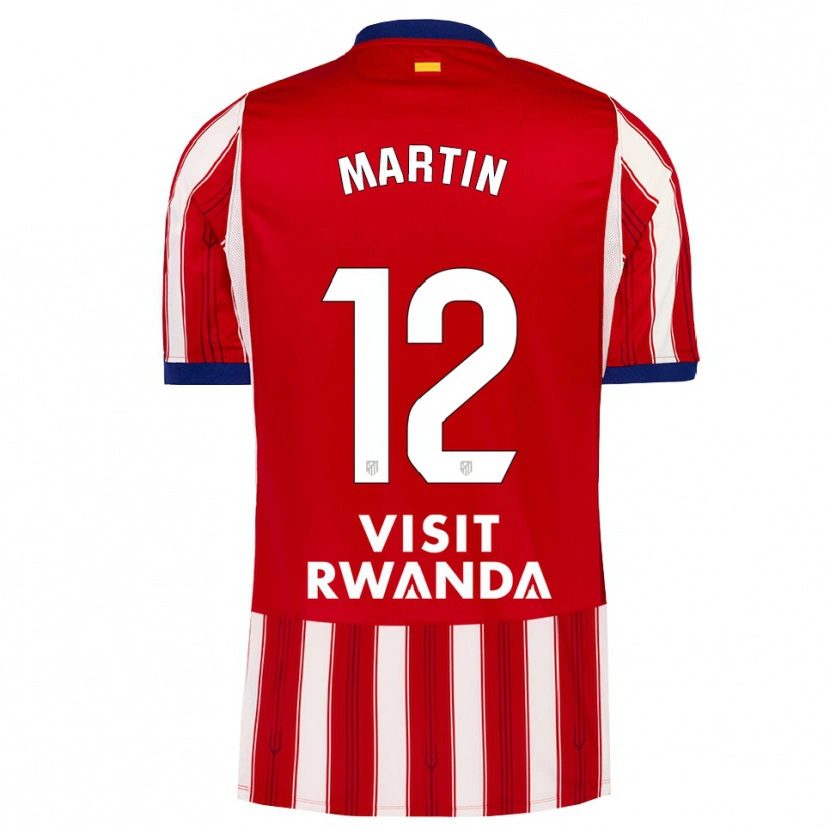 Danxen Herren Carlos Martín #12 Königsblau Rot Weiß Heimtrikot Trikot 2026/27 T-Shirt Schweiz