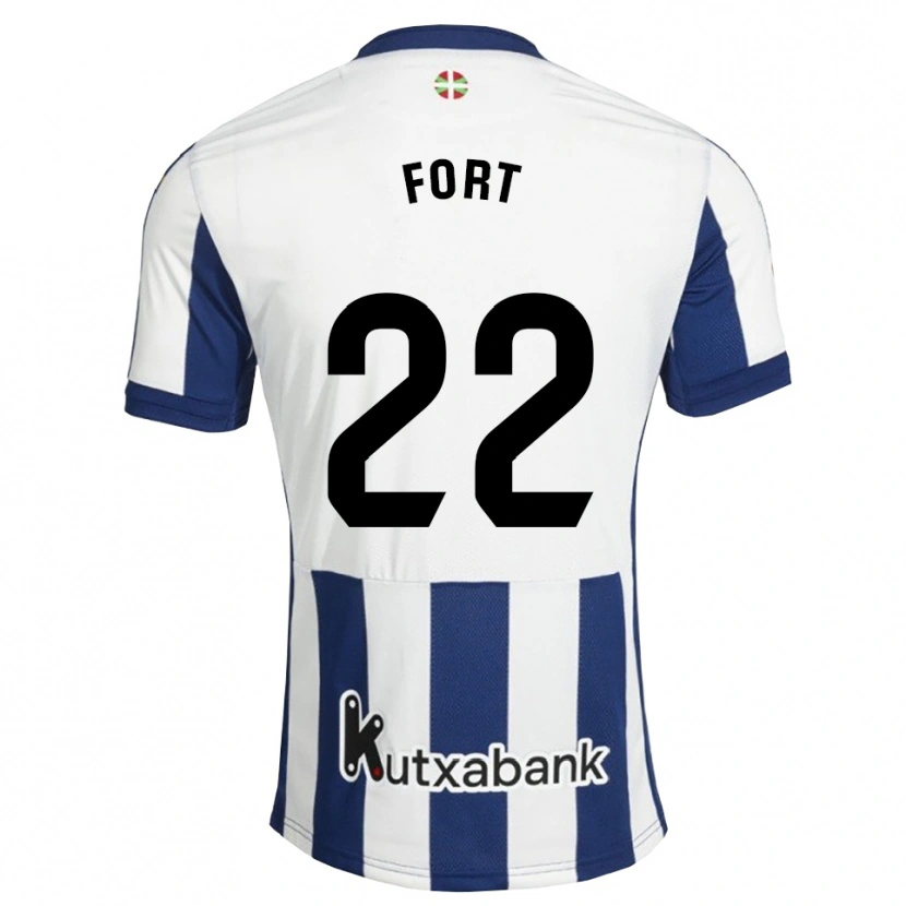 Danxen Herren Héctor Fort #22 Marineweiß Goldrute Heimtrikot Trikot 2026/27 T-Shirt Schweiz
