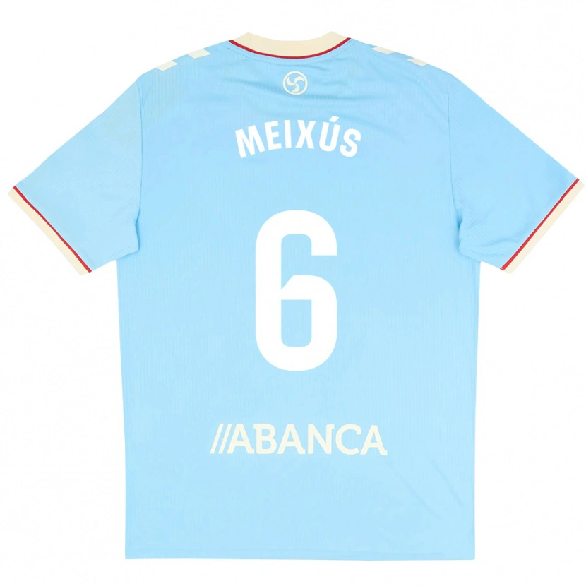Danxen Herren Pablo Meixús #6 Himmelblau Weiß Rot Heimtrikot Trikot 2026/27 T-Shirt Schweiz