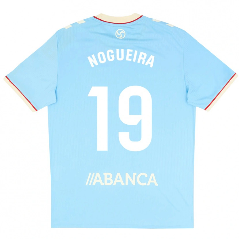 Danxen Herren María Nogueira #19 Himmelblau Weiß Rot Heimtrikot Trikot 2026/27 T-Shirt Schweiz
