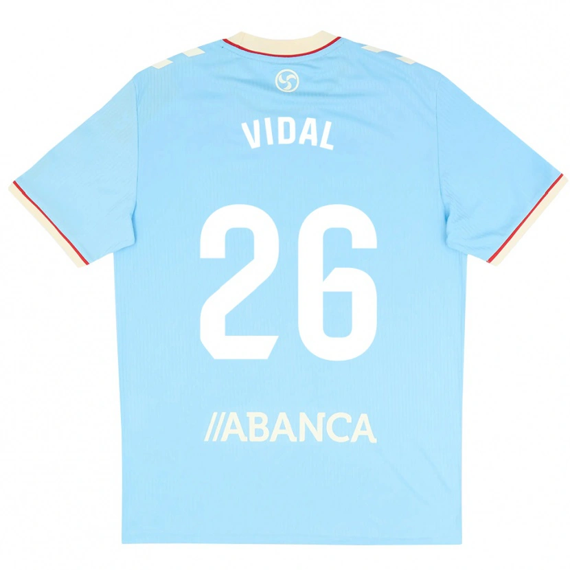 Danxen Herren Marc Vidal #26 Himmelblau Weiß Rot Heimtrikot Trikot 2026/27 T-Shirt Schweiz