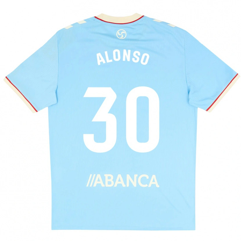 Danxen Herren Adriana Alonso #30 Himmelblau Weiß Rot Heimtrikot Trikot 2026/27 T-Shirt Schweiz
