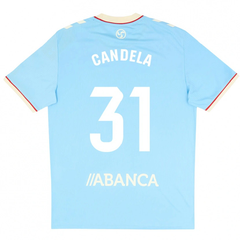 Danxen Herren Candela Rodríguez #31 Himmelblau Weiß Rot Heimtrikot Trikot 2026/27 T-Shirt Schweiz