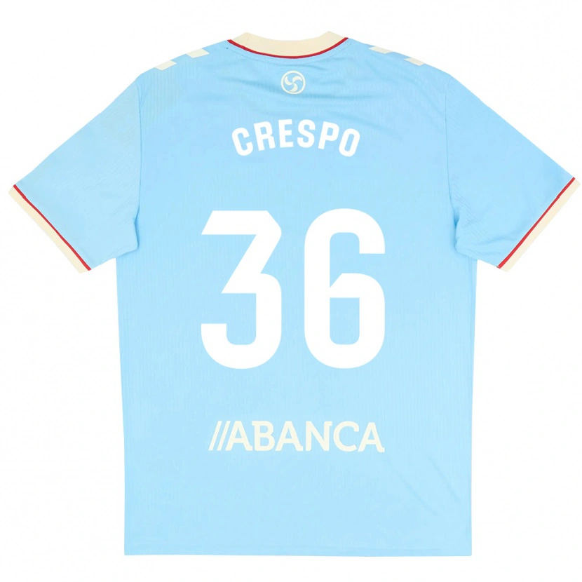 Danxen Herren Yoel Crespo #36 Himmelblau Weiß Rot Heimtrikot Trikot 2026/27 T-Shirt Schweiz