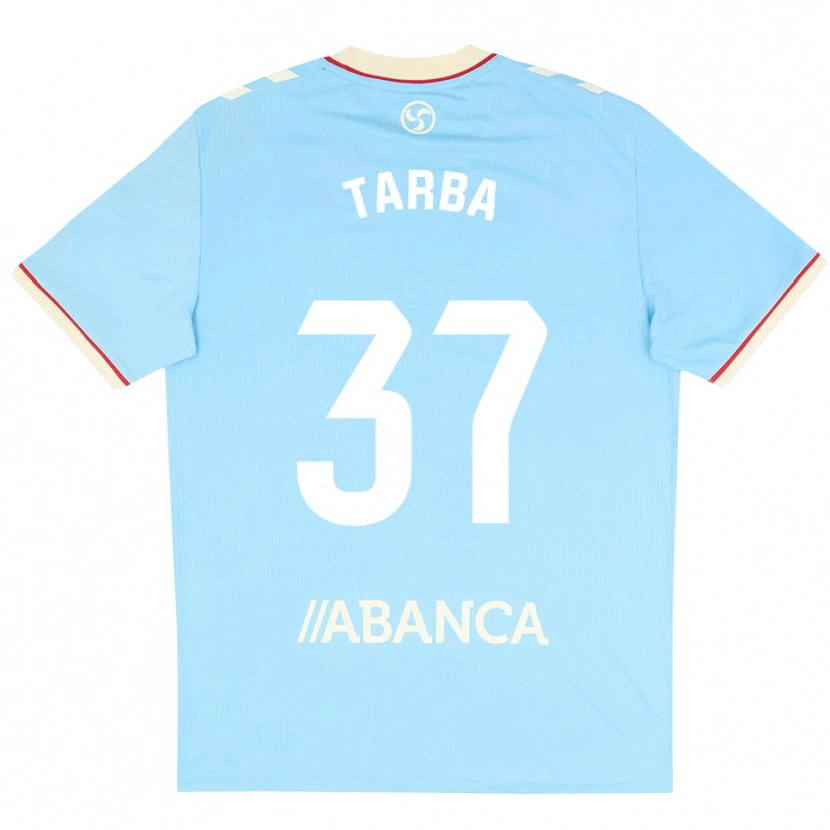 Danxen Herren Ianis Tarba #37 Himmelblau Weiß Rot Heimtrikot Trikot 2026/27 T-Shirt Schweiz