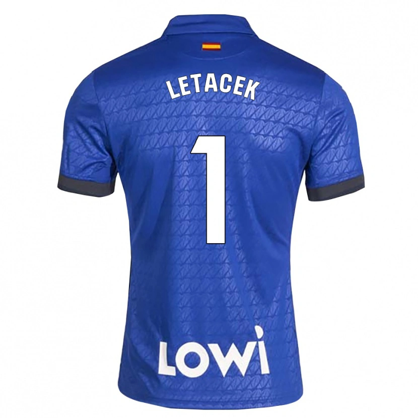 Danxen Herren Jiri Letacek #1 Blau Weiß Schwarz Heimtrikot Trikot 2026/27 T-Shirt Schweiz