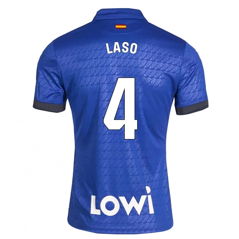 Danxen Herren Lucas Laso #4 Blau Weiß Schwarz Heimtrikot Trikot 2026/27 T-Shirt Schweiz