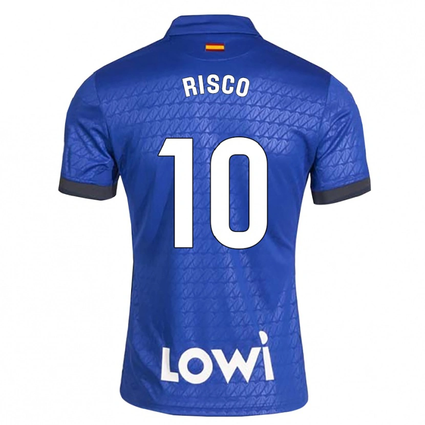 Danxen Herren Alberto Risco #10 Blau Weiß Schwarz Heimtrikot Trikot 2026/27 T-Shirt Schweiz