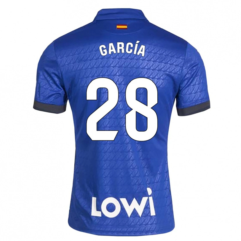 Danxen Herren Hugo García #28 Blau Weiß Schwarz Heimtrikot Trikot 2026/27 T-Shirt Schweiz