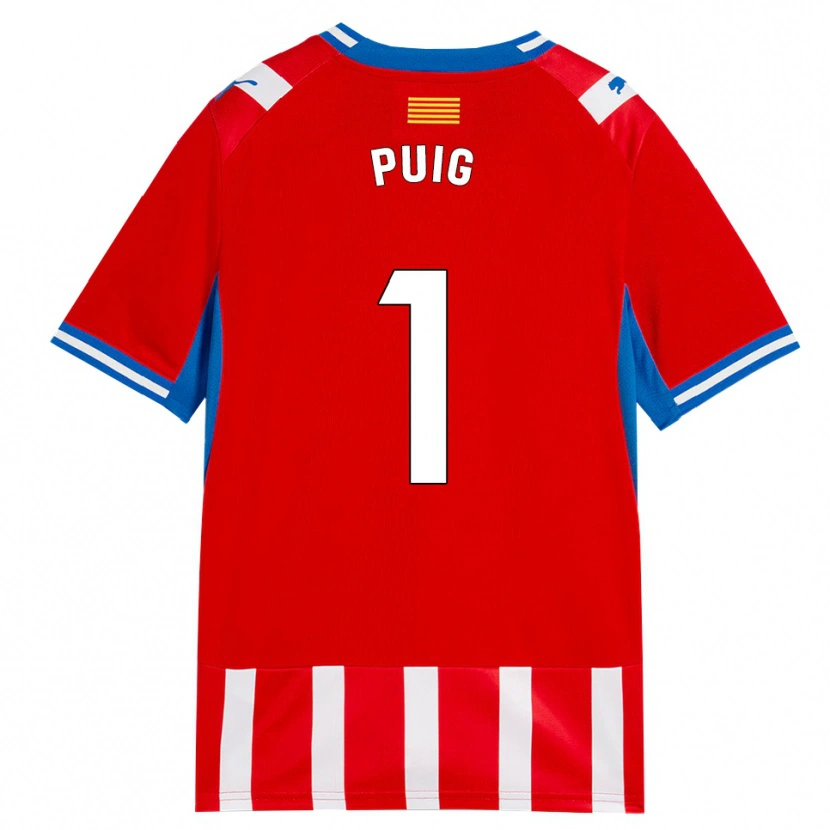 Danxen Herren Sergi Puig #1 Rot Weiß Himmelblau Heimtrikot Trikot 2026/27 T-Shirt Schweiz